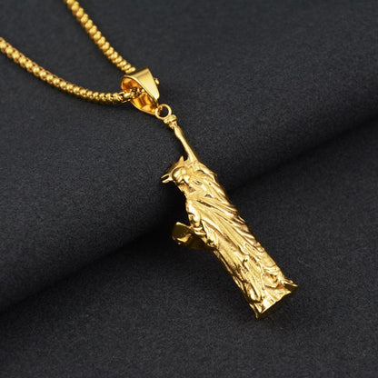 14-karat gold Statue of Liberty necklace