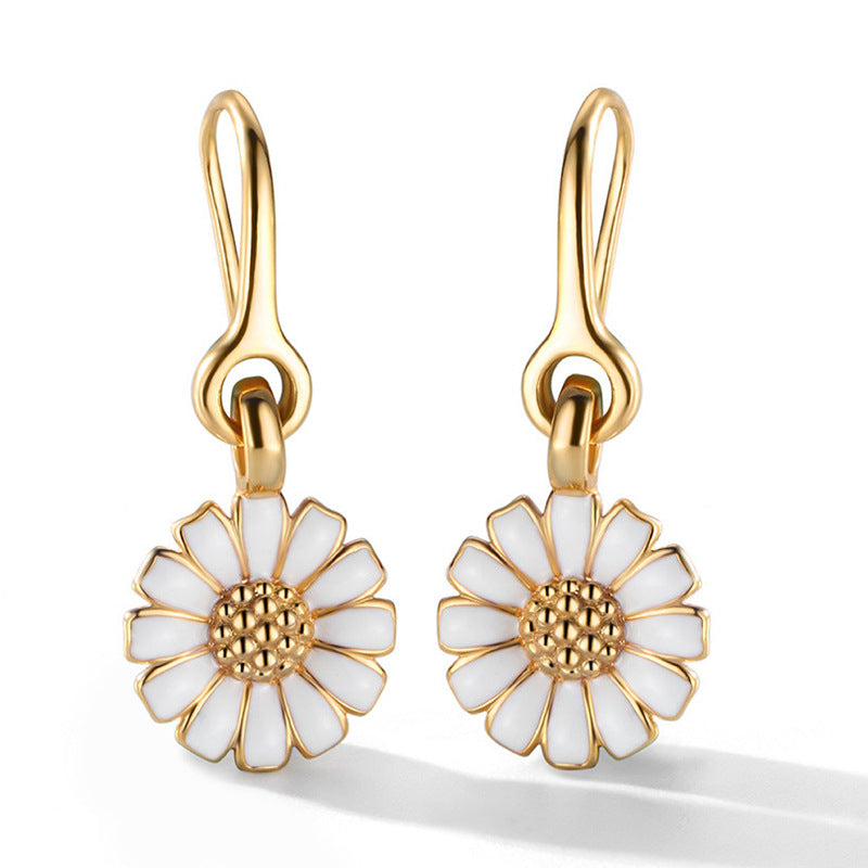 14K gold daisies vintage class ring earrings Necklace bracelet