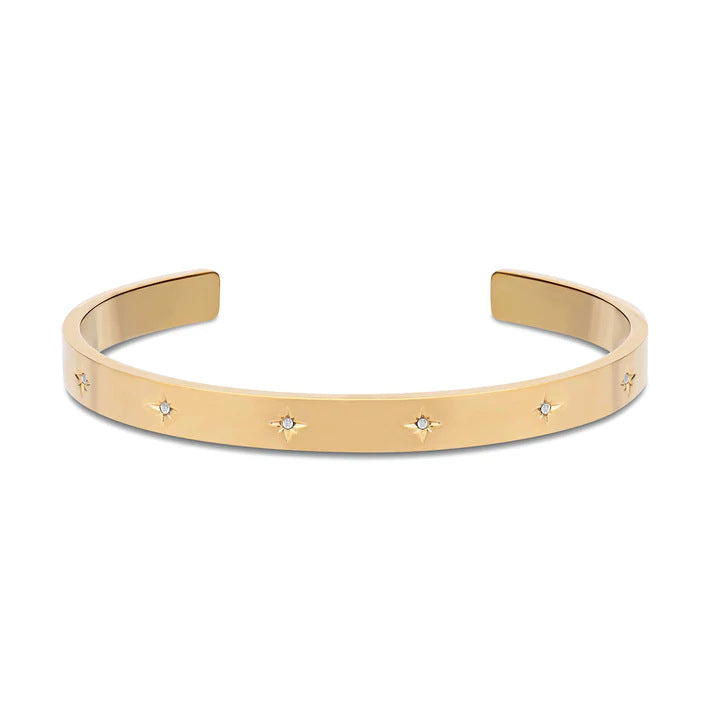 14K Gold Diamond Multi Overlap Bracelet