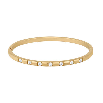 14K Gold Diamond Multi Overlap Bracelet