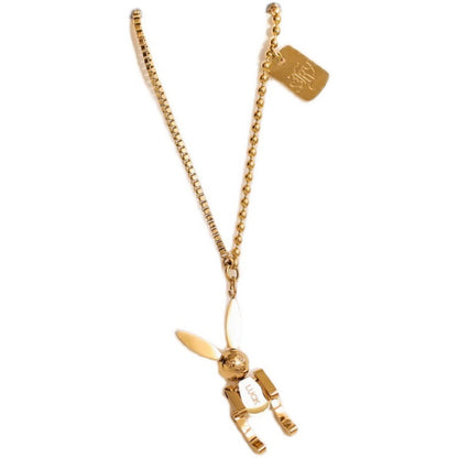 14K Gold Rabbit Pendant Neckchain