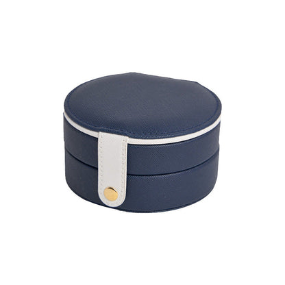 Button Half Round Jewelry Box